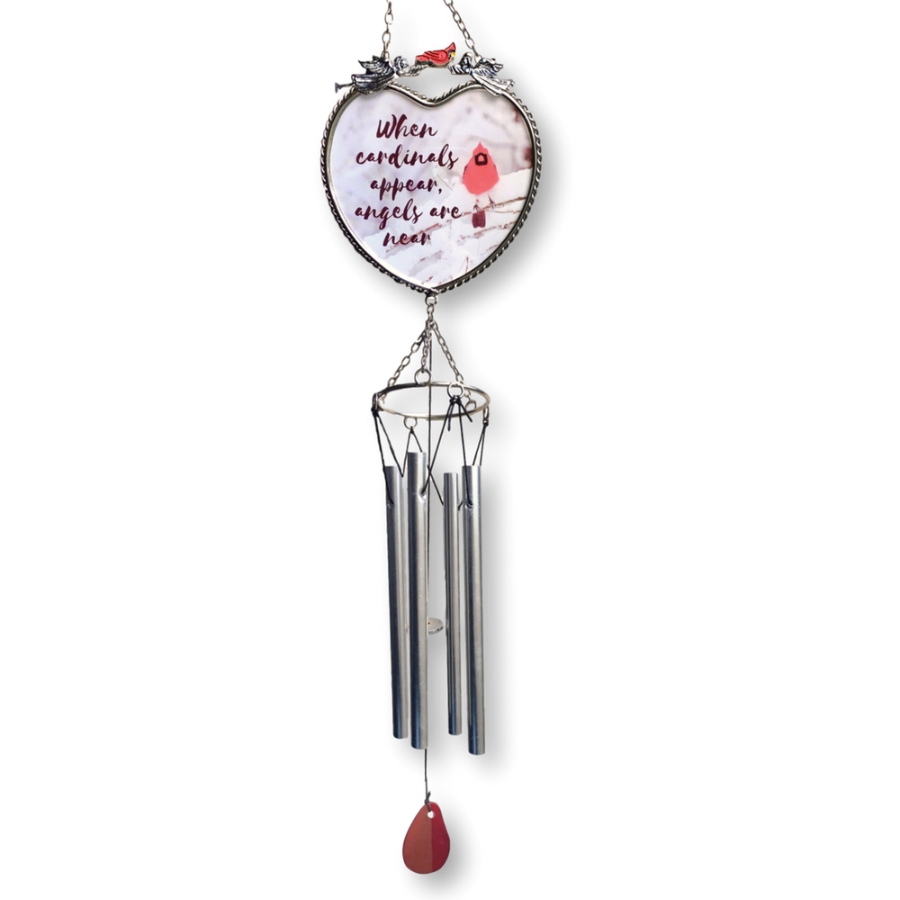 1876 - "When Cardinals Appear" Memorial Windchimes