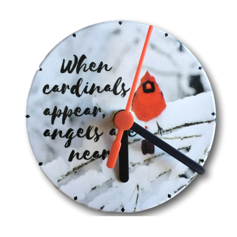 2220 - CARDINAL SAYING CLOCK