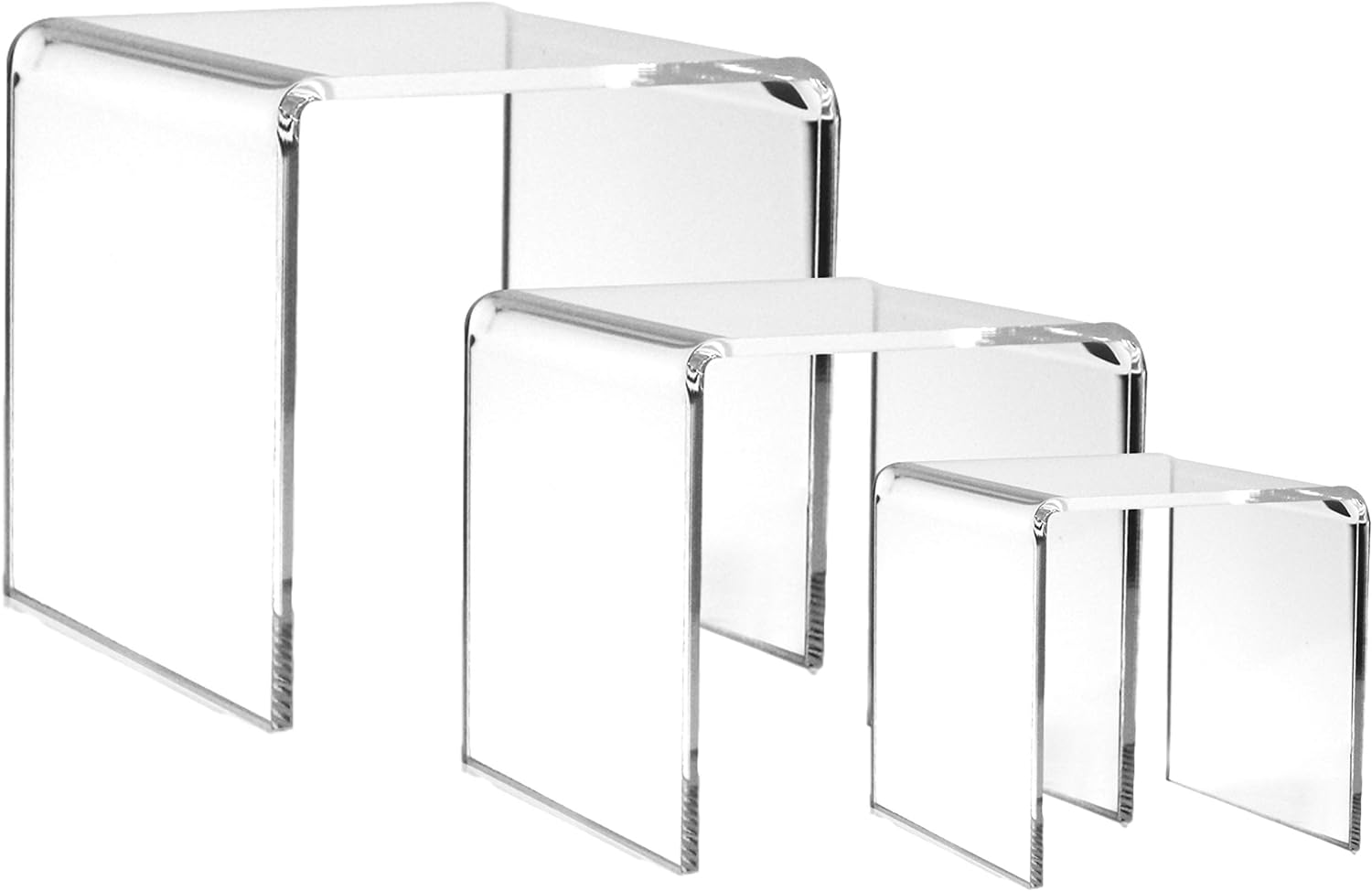 1374-S - Clear Acrylic Display Stands