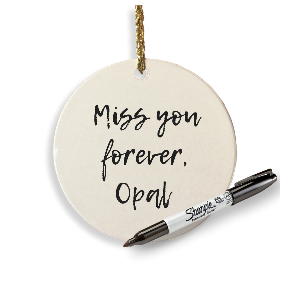 2258 - WORLD'S GREATEST DOG MEMORIAL CERAMIC ORN