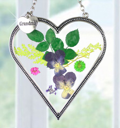 PEWTER GRANDMA SUNCATCHER