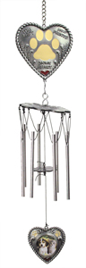 2390 - Paw Prints Wind Chimes