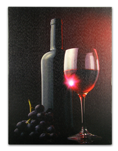 2535 Canvas print-Grapes