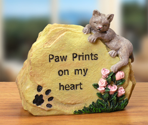 2590 Paw Prints Cat Rock