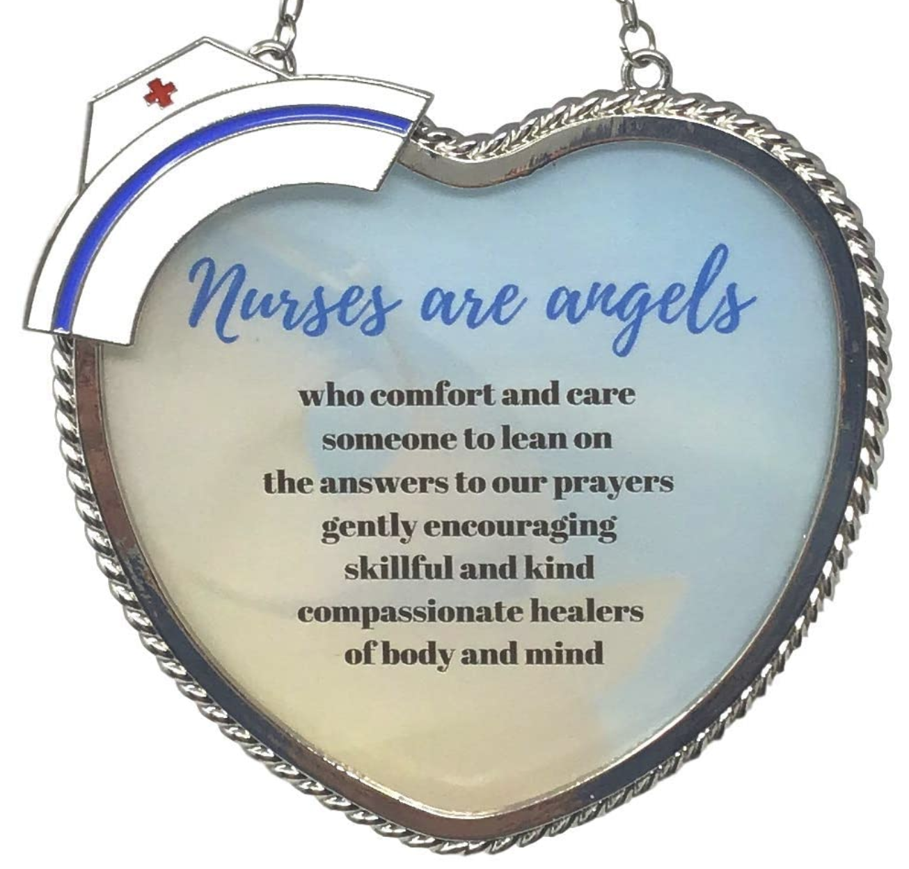 2705 - NURSES ARE ANGELS SUNCATCHER