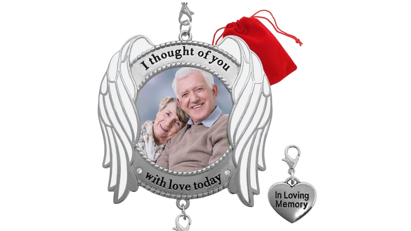 2774 - THOUGHT OF YOU WITH LOVE MEMORY PHOTO ORN