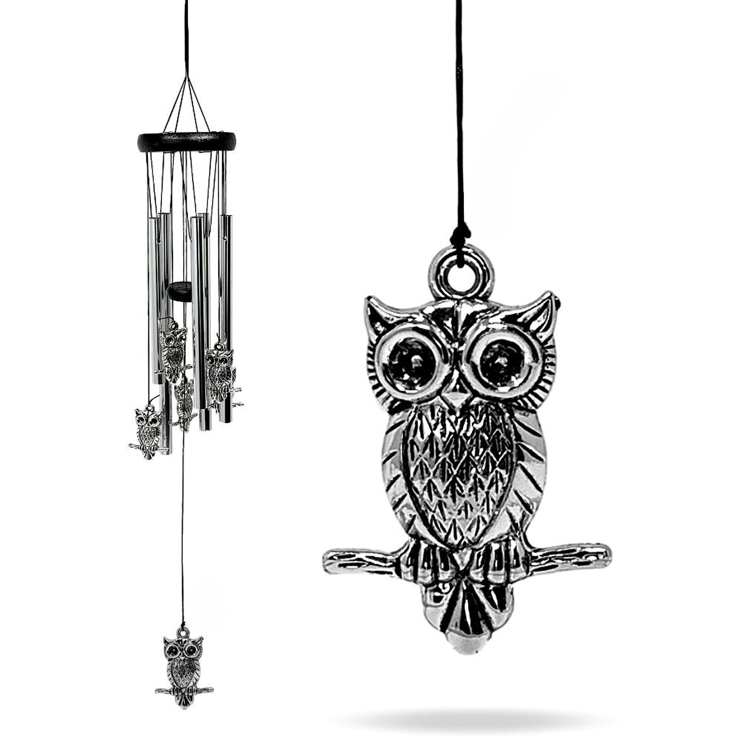 3322 - OWL WINDCHIME