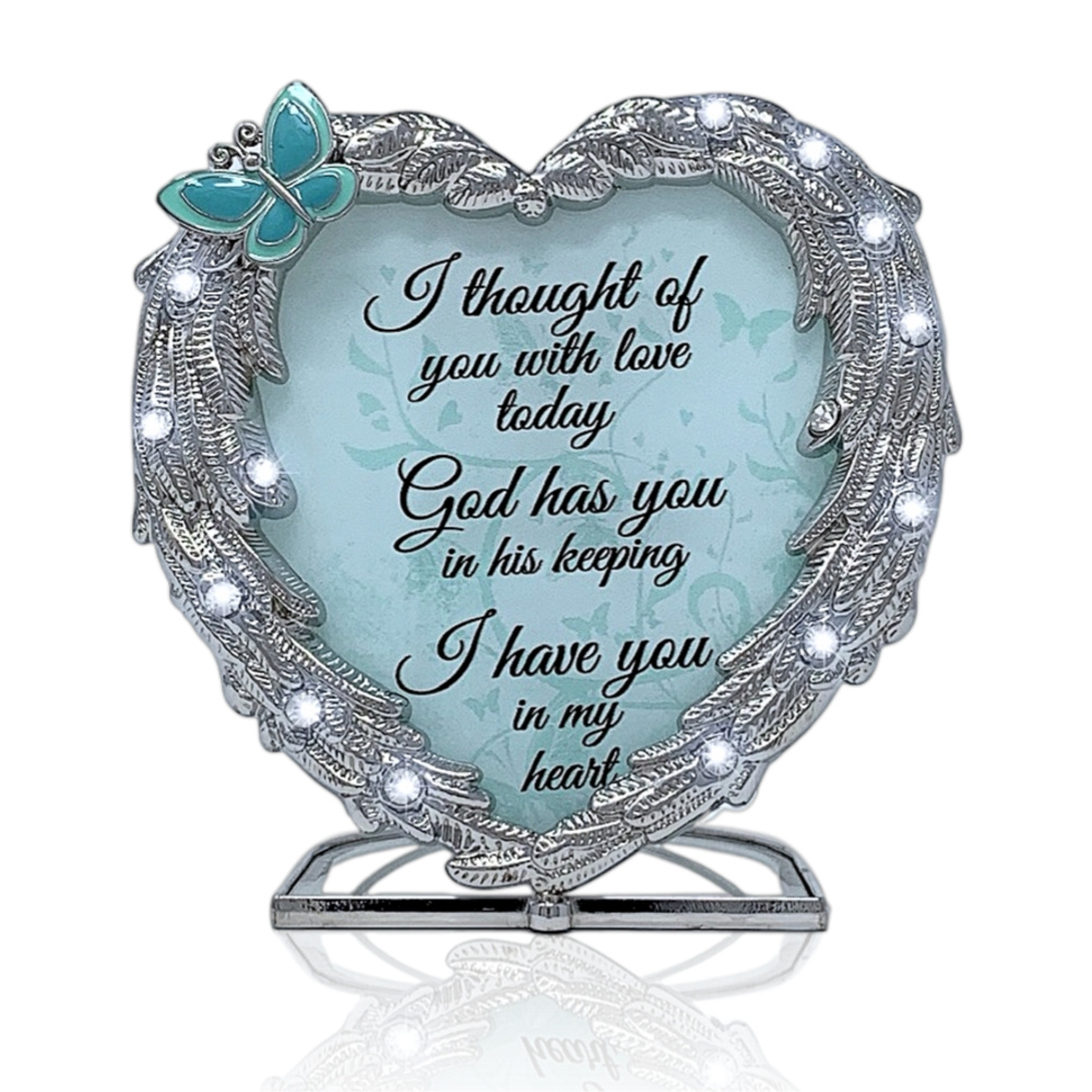 1888 - I thought of you with Love Today... Candle Holder