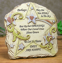 4852 Perhaps They Are Not Stars Desktop Plaque