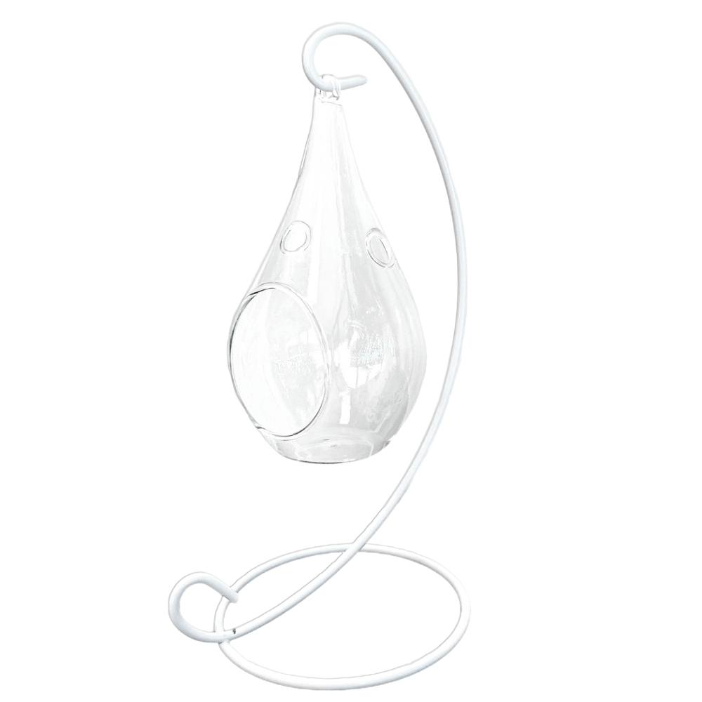 9871 - TEARDROP GLASS TERRARIUM