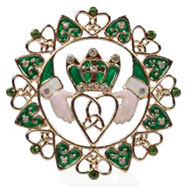 7178 Irish Claddagh Ornament