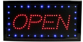 9681 LED Open Sign