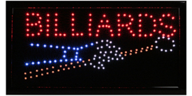 9674 LED "Billiards" Sign