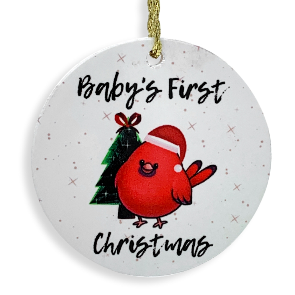 2275 - Baby's First Christmas Cardinal Ornament 