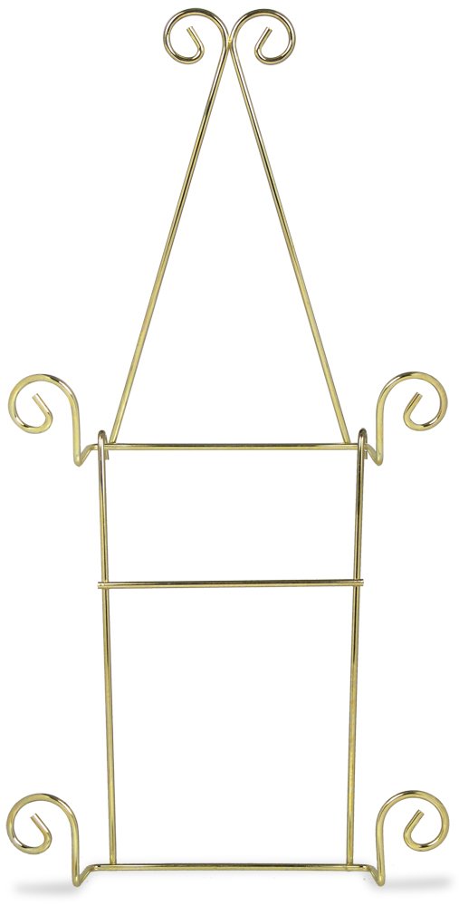 1383-4 BRASS PLATE RACK