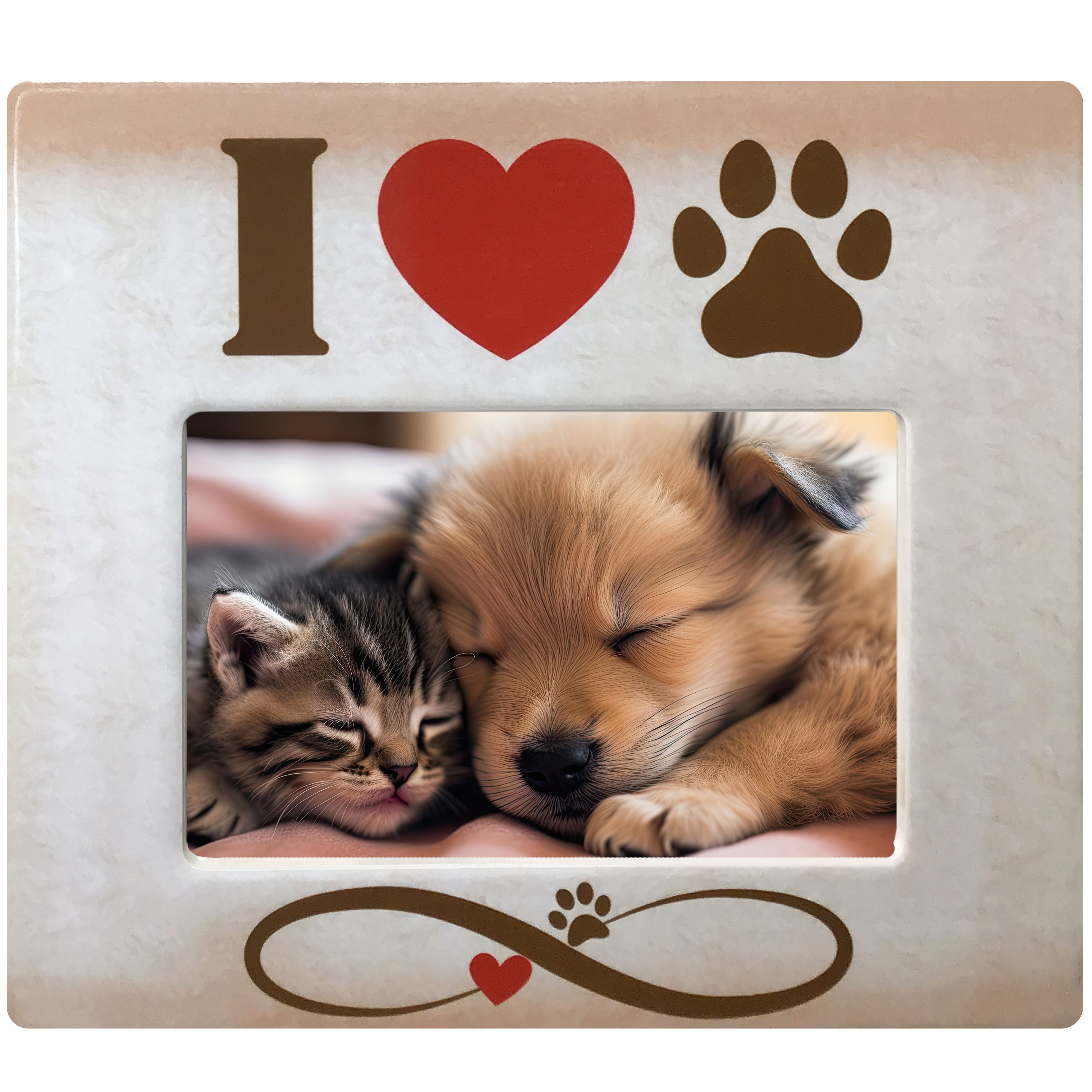CERAMIC PET PHOTO FRAME