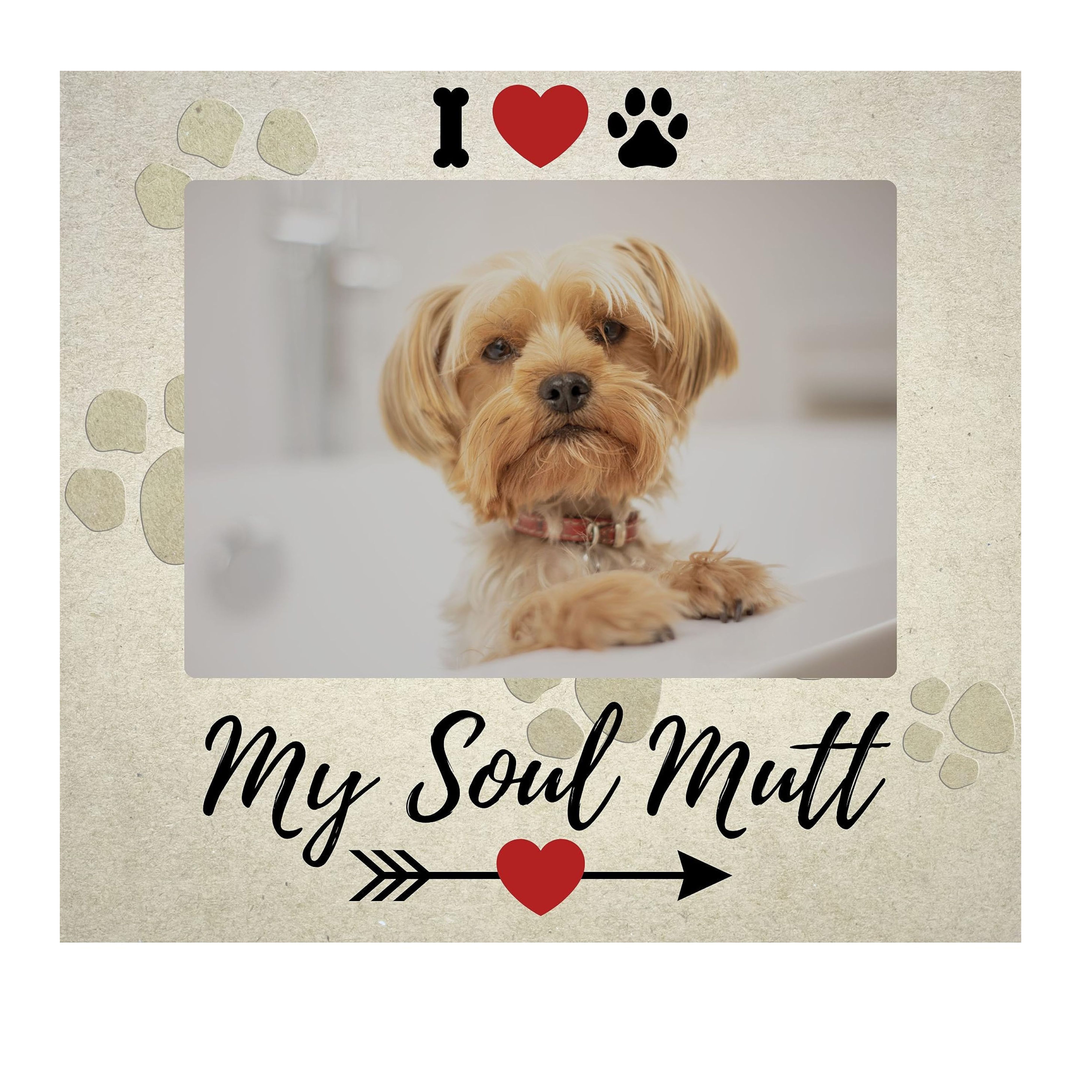 CERAMIC PET PHOTO FRAME