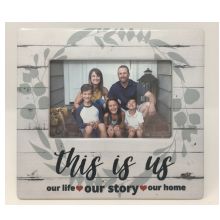 2191 -  THIS IS US FAMILY PHOTO FRAME