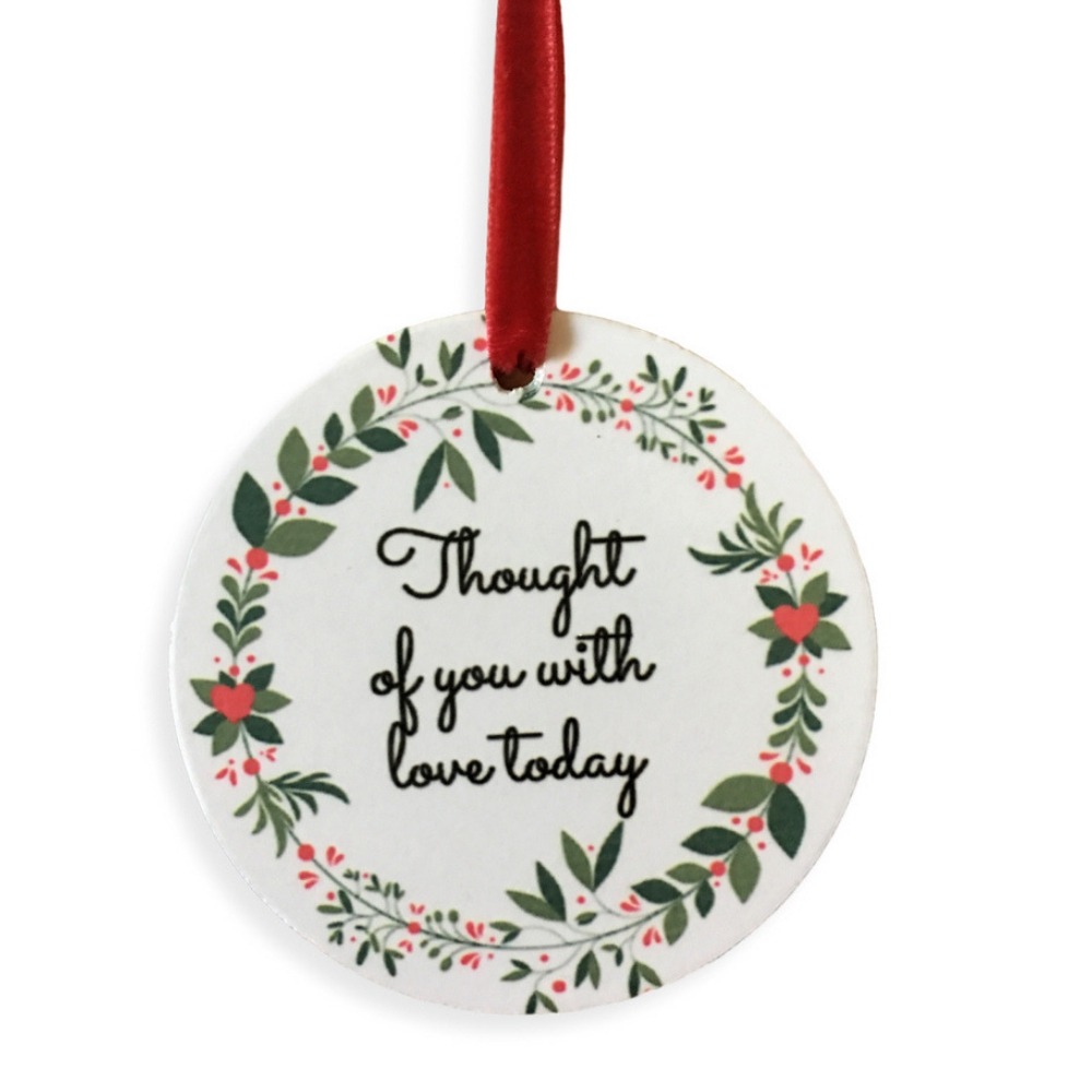 2244 - Ceramic Memorial Ornament