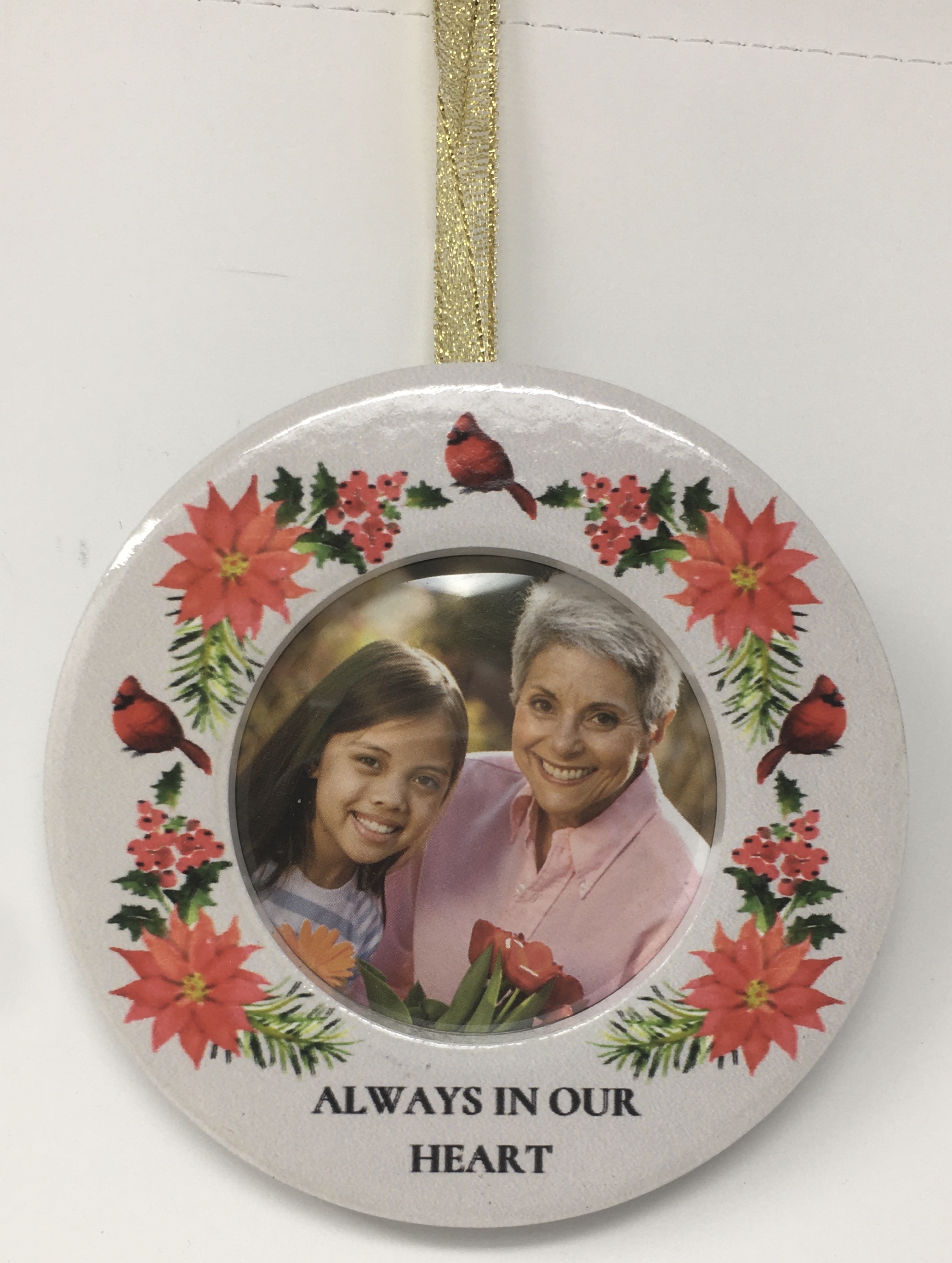 2284 - Memorial Photo Christmas Ornament 