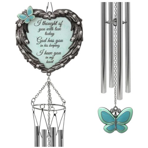 2722 - I THOUGHT OF YOU WITH LOVE MEMORY WINDCHIME-2722