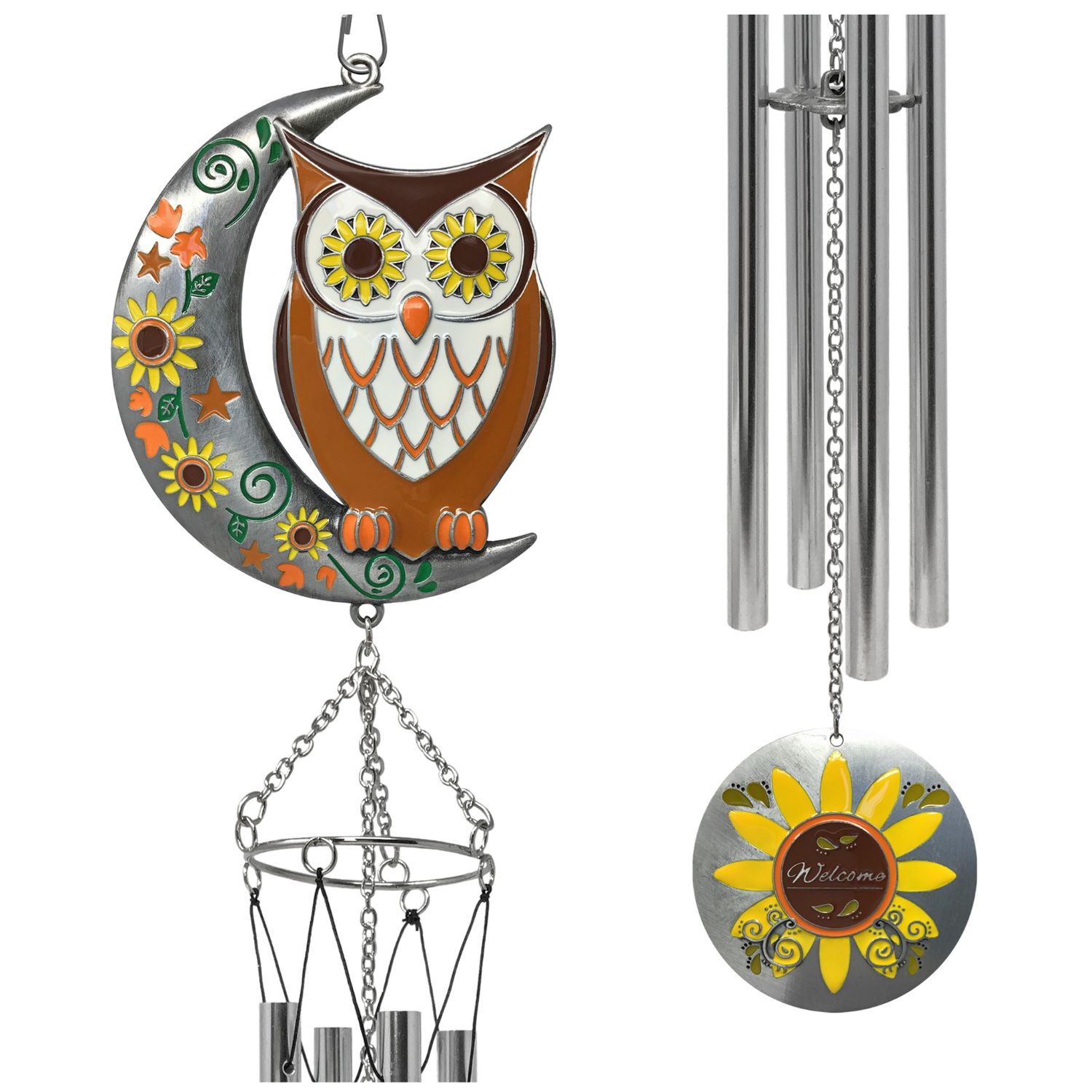2728 - OWL WINDCHIME