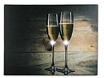 2540 Canvas print-Two Glasses