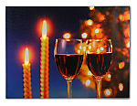 2533 - Canvas print-Blue Christmas