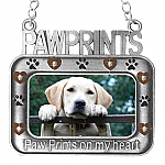 2849 - PAWPRINTS PHOTO FRAME ORNAMENT