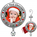2735 - BABY'S 1ST CHRISTMAS PHOTO ORNAMENT