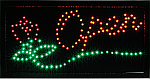 9685 LED "Open" Florist Sign