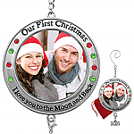 2990 - OUR 1ST CHRISTMAS - LUMB JEWELED ORNAMENT