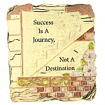 4855 Success Is A Journey Desktop Plaque