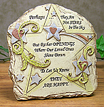 4852 Perhaps They Are Not Stars Desktop Plaque
