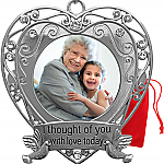 THOUGHT OF YOU WITH LOVE TODAY PHOTO ORNAMENT