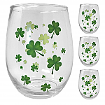6070 - IRISH STEMLESS WINE GLASSES - S/4