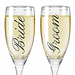 6049 - SNOWFLAKE STEMMED WINE GLASSES - SET/2
