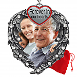 2846 - FOREVER IN OUR HEARTS PHOTO ORNAMENT
