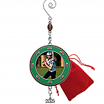 2949 - FOOTBALL ENAMELED PHOTO ORNAMENT