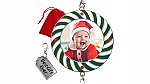2739 - BEST GIFT EVER BABY CHRISTMAS PHOTO ORNAMENT