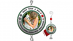 2785 - MORE THAN A PET MEMORIAL PHOTO ORNAMENT