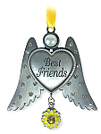 2864 - BEST FRIENDS ANGEL WING ORNAMENT