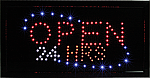 9686 LED Display Sign - Open 24 HRS