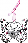 2834 - MOM BUTTERFLY JEWELED ORN