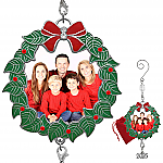 2810 - FAMILY CHRISTMAS PHOTO ORNAMENT