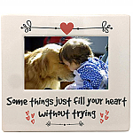 2199 - "Some Things Just Fill Your Heart .." Ceramic Photo Frame 