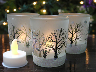 frosted glass christmas votive candle holder trees - How To Decorate Votive Candle Holders For Christmas frosted glass christmas votive candle holder trees - How To Decorate Votive Candle Holders For Christmas